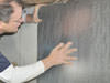Crawl space insulation installed in Munster on a dirt floor
