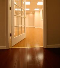 Basement Wood Flooring installed in Carleton Place, Ontario