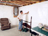 A basement wall covering for creating a vapor barrier on basement walls in Orleans, Nepean, Ottawa