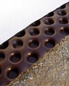 Crawl space drainage matting in a home in Renfrew, Ontario
