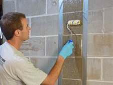 CarbonArmor® Strip preparing to be installed in Gloucester