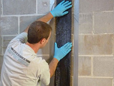 CarbonArmor® Strip applied to wall in Kanata
