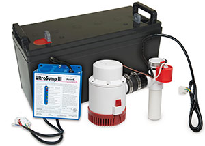 a battery backup sump pump system in Perth