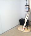 basement wall product and vapor barrier for Orleans wet basements